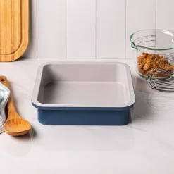 OXO Non-Stick Pro Ceramic Coated Square Cake Pan (Blue/Grey)