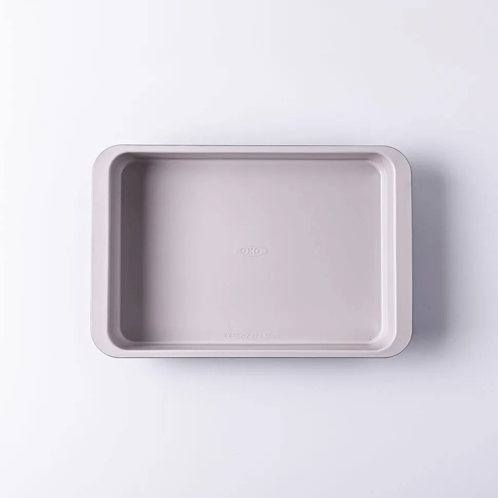 OXO Non-Stick Pro Ceramic Coated Rectangular Cake Pan (Blue/Grey)