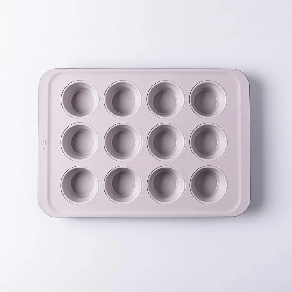 OXO Non-Stick Pro Ceramic Coated Muffin Pan (Blue/Grey)