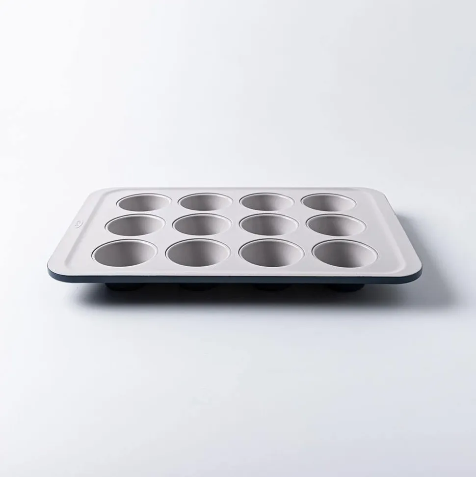 OXO Non-Stick Pro Ceramic Coated Muffin Pan (Blue/Grey)