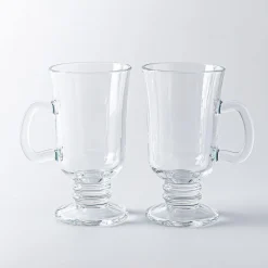 Pasabahce Barista Glass Irish Coffee Mug - 260ml / 8.8 oz. S/2 (Clear)