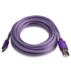 PDI Nylon 'Type-C' Charge & Sync Cable (Asstd.)