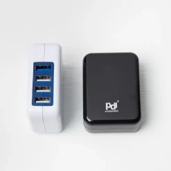 PDI Universal Fast Charging Wall Charger USB with 4 Slots (Asstd.)