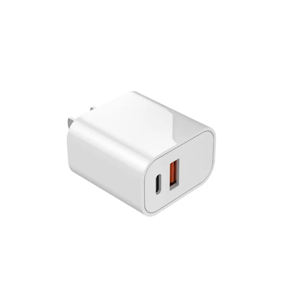 PDI Universal Wall Charger USB with 2 Slots (White)