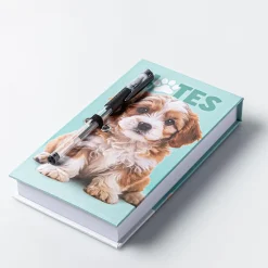 Peach Memo 'Bernese/Kitten/Havanese' Notepad with Pen (Asstd.)