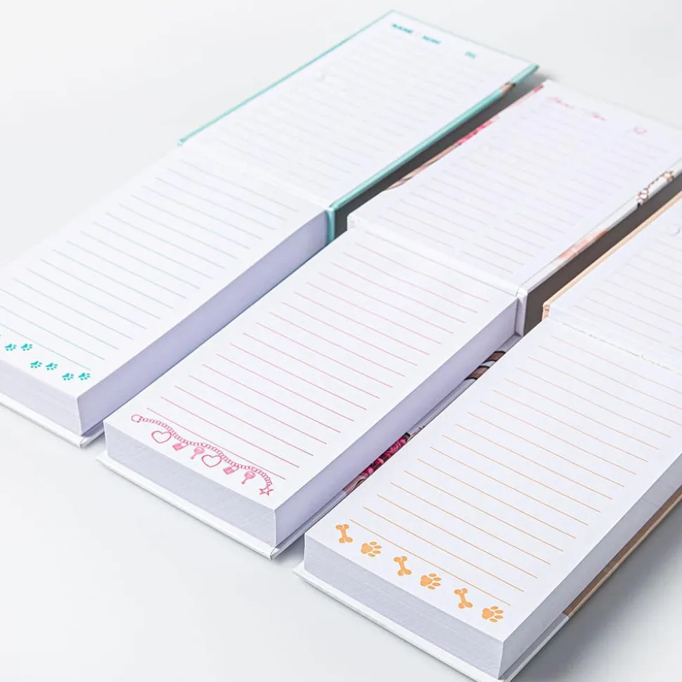 Peach Memo 'Bernese/Kitten/Havanese' Notepad with Pen (Asstd.)