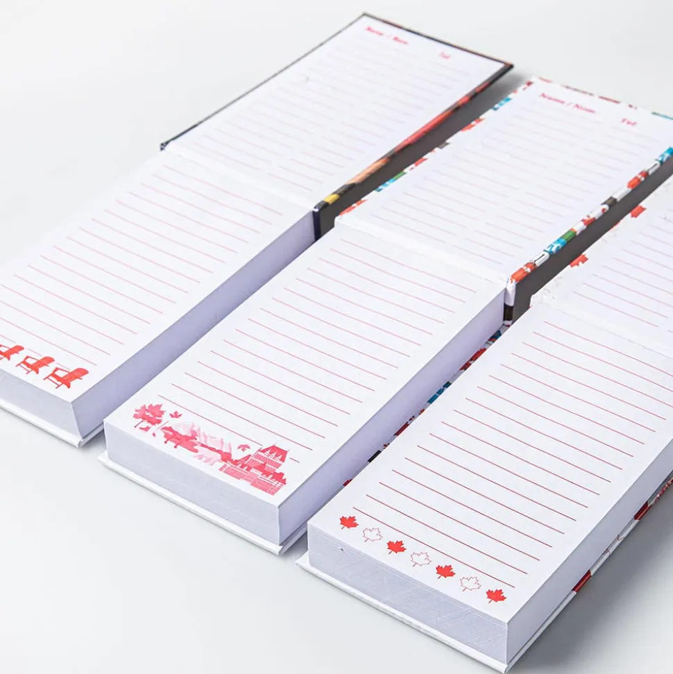 Peach Memo 'Canadiana' Notepad with Pen (Asstd.)