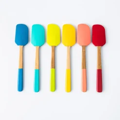 Pebbly Bamboo Flex Silicone Spatula 10