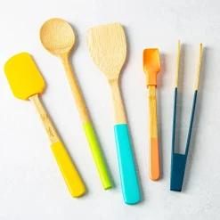 Pebbly Bamboo Mixing Spoon 12
