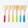 Pebbly Bamboo Turner with Silicone Handle 12" (Asstd.)