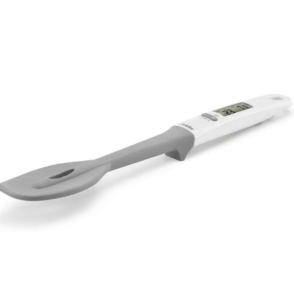 Polder Precise Digital Baking Thermometer (White/Grey)