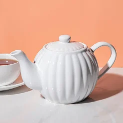 Price & Kensington Luxe Stoneware Teapot 6-Cup (White)