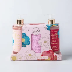 Pure Passion Joyful 'Peony' Shower Care Gift Set of 3