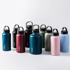 Quench Core Double Wall Bottle with Handle (Blue 32oz)