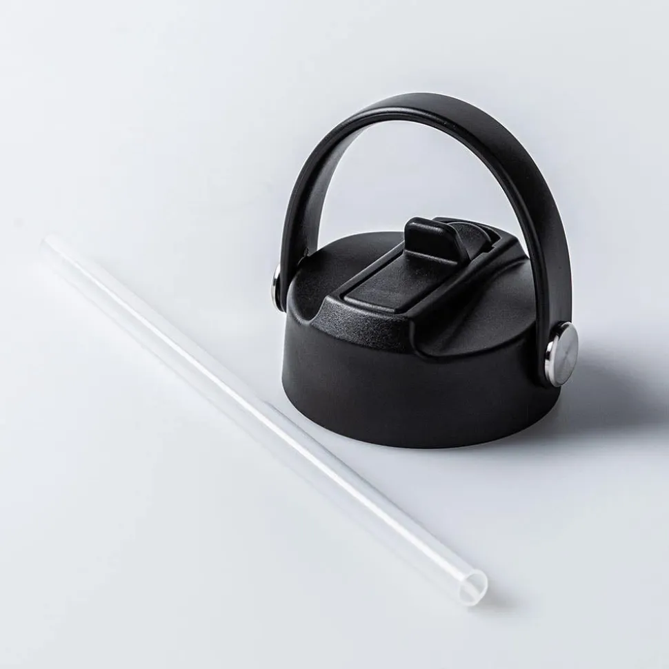 Quench Core Extra Straw Lid with Handle (Black)