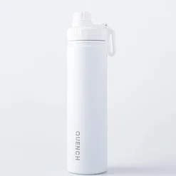 Quench Forza Double Wall Spout Bottle (White 24oz)