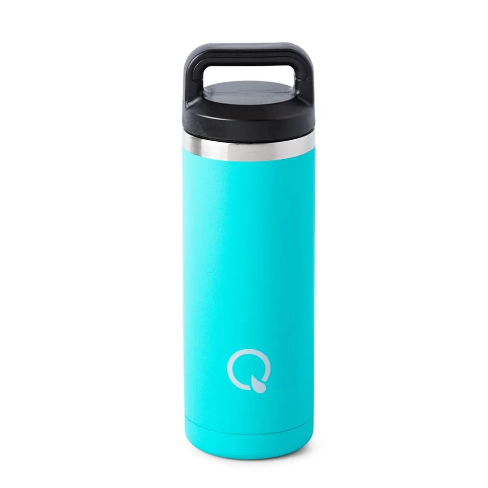 Quench Pulse Double Wall Sport Bottle (Aqua 18oz)