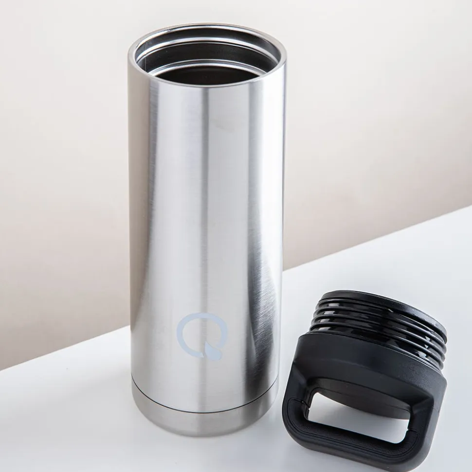 Quench Pulse Double Wall Sport Bottle (Stainless Steel 18oz)