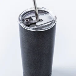 Quench Sippy Double Wall Tumbler with Straw (Black Amethyst 20oz)