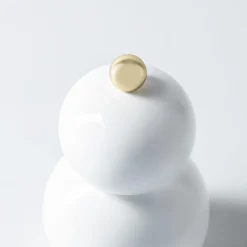 Romer & Bechtel Elite 'Snowman' Wood Pepper Mill (White)