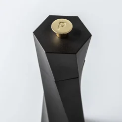 Romer & Bechtel Elite 'Spiral' Pepper Mill (Black Brushed St/St)