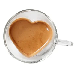 S&Co Barista Amore Double Wall Glass Espresso Mug - Set of 2