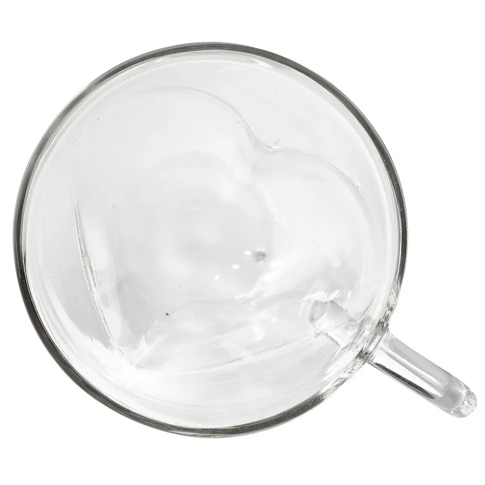 S&Co Barista Amore Double Wall Glass Espresso Mug - Set of 2