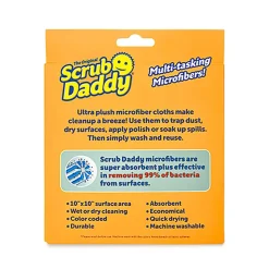 Scrub Daddy Cleaning Multi-Purpose Microfiber Cloth - Set of 2