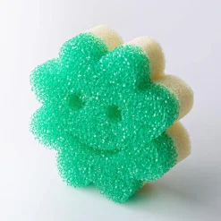 Scrub Daddy Scrub Mommy Power Flower Dual-Sided Sponge (green)