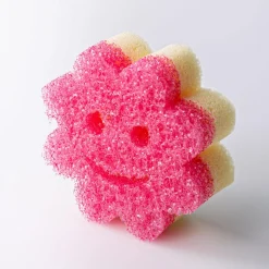 Scrub Daddy Scrub Mommy Power Flower Dual-Sided Sponge (Pink)