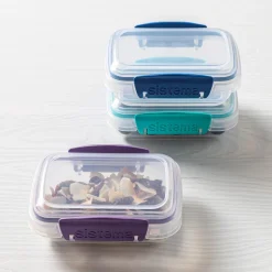 Sistema Klip It Rectangular Storage Container - S/3