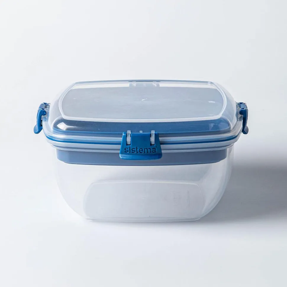 Sistema Klip It To Go Bright Tab Salad and Sandwich Container (Asstd.)