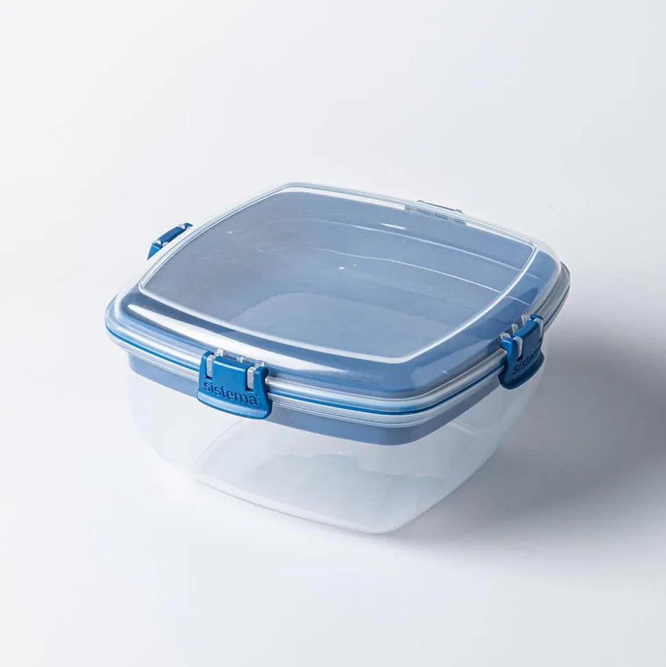 Sistema Klip It To Go Bright Tab Salad and Sandwich Container (Asstd.)