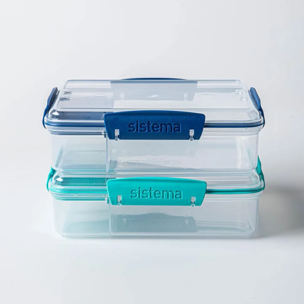 Sistema Klip It To Go Bright Tab Duo Snack Attack Container (Asstd.)