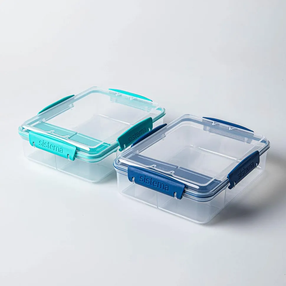 Sistema Klip It To Go Bright Tab Duo Snack Attack Container (Asstd.)