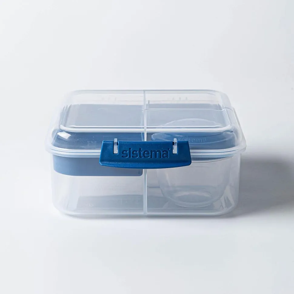 Sistema Klip It To Go Bright Tab 'Square' Bento-Style Box (Asstd.)