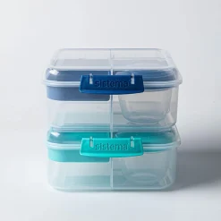Sistema Klip It To Go Bright Tab 'Square' Bento-Style Box (Asstd.)