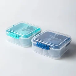 Sistema Klip It To Go Bright Tab 'Square' Bento-Style Box (Asstd.)
