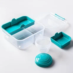 Sistema Klip It To Go Bright Tab 'Square' Bento-Style Box (Asstd.)