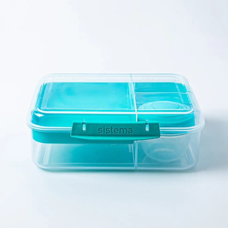 Sistema Klip It To-Go Rectangle Bento-Style Lunch Box