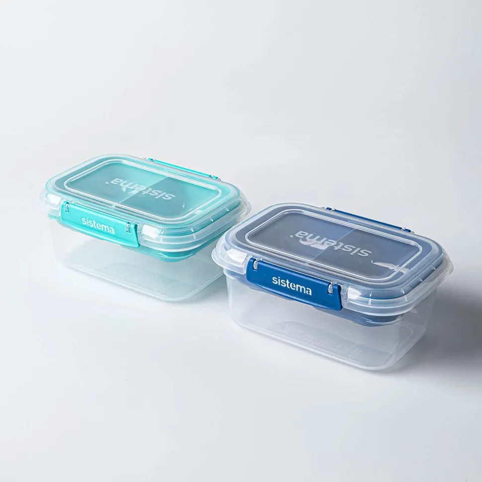 Sistema Stax To Go 'Rectangle' 1L Stack Lunch Container (Asstd.)