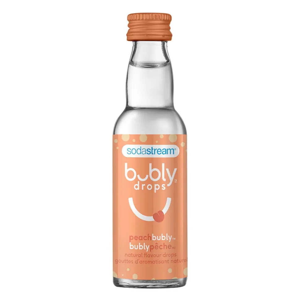 Sodastream Bubly 'Peach' Natural Flavour Fruit Drops