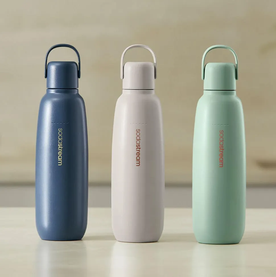 Sodastream Fizz & Go Double Wall Soda Bottle (Mint)