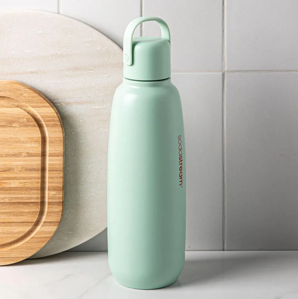 Sodastream Fizz & Go Double Wall Soda Bottle (Mint)