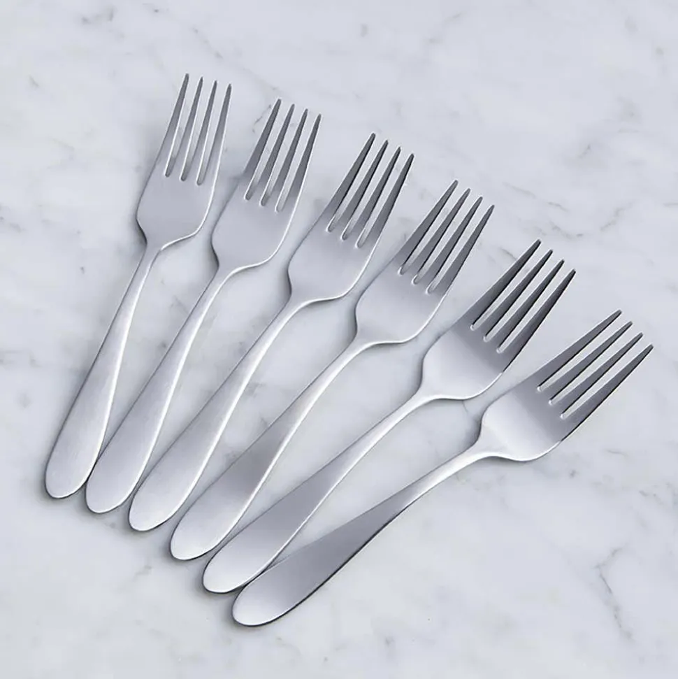 Splendide 'Amalfi' Salad Fork - Set of 6 (Stainless Steel)