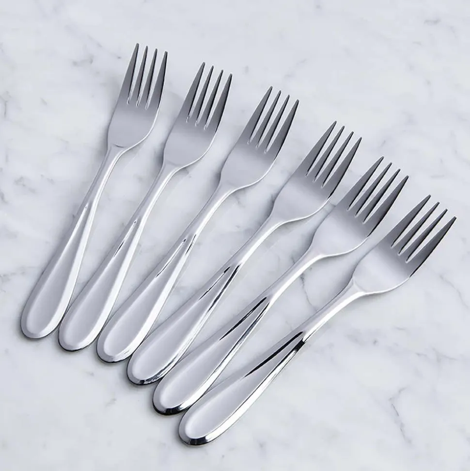 Splendide 'Caranta' Dinner Fork - Set of 6 (Stainless Steel)