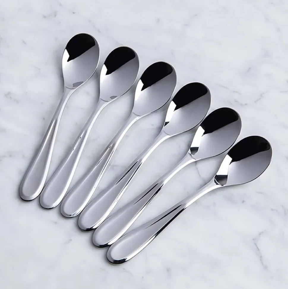 Splendide 'Caranta' Teaspoon - Set of 6 (Stainless Steel)