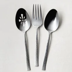 Splendide Carded 'Martel' Hostess Serving Set - Set of 3 (Mirror)