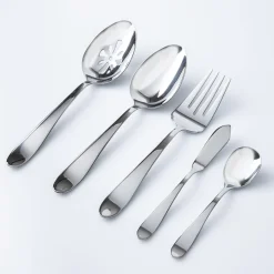 Splendide S/S 'Alpia' Completer Flatware - Set of 5 (Mirror)