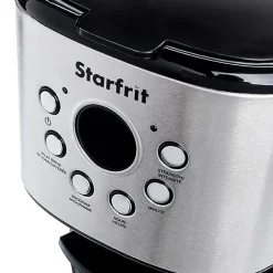 Starfrit Breakfast Collection Programmable 12- Cup Coffee Maker
